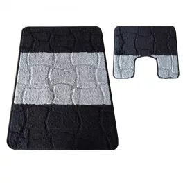   Montana set baie Sariyer Black Komplet (50 cm x 80 cm i 40 cm x 50 cm)2 piese