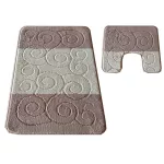 Set baie Montana  Sile Beige Komplet (50 cm x 80 cm i 40 cm x 50 cm)2piese