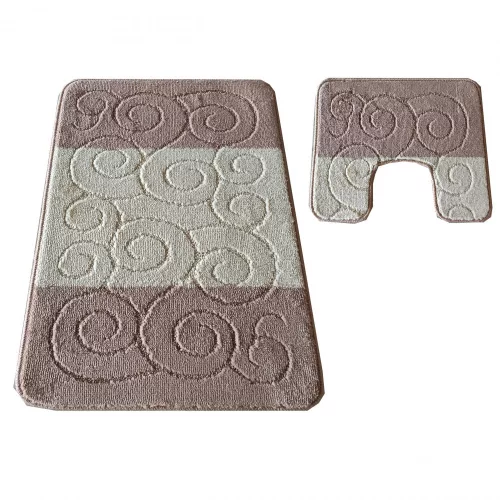 Set baie Montana  Sile Beige Komplet (50 cm x 80 cm i 40 cm x 50 cm)2piese