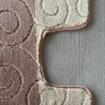 Set baie Montana  Sile Beige Komplet (50 cm x 80 cm i 40 cm x 50 cm)2piese