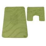  Set baie 2 piese Montana Symphony verde fosforic (50 cm x 80 cm și 40 cm x 50 cm)