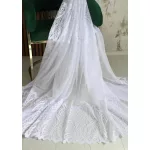  TRD. Perdea gata confecționată Madeline model alb 300x160cm