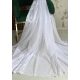  Perdea gata confecționată Madeline model alb 300x160cm
