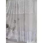  TRD. Perdea gata confecționată Madeline model alb 300x160cm