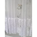  TRD. Perdea gata confecționată Madeline model alb 300x250cm