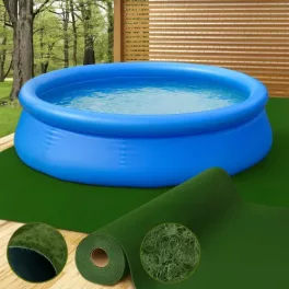    Gazon artificial prefabricat TRD. Milano, 7mm, verde, pentru exterior, 100x200cm