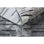 Covor modern COZY 8876 Rioînălțime fir 2 gri 80x150 cm