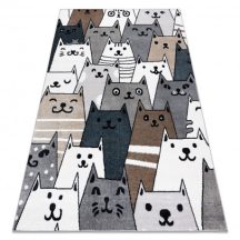   covor FUN Gatti pentru copii cu pisici, animale color 200x290 cm