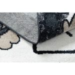 Covor FUN Hop covor copii, negru 180x270 cm