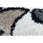 Covor FUN Hop covor copii, negru 180x270 cm