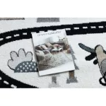 Covor FUN Route covor copii,  crem 160x220 cm