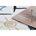 Covor FUN Hop covor copii, roz 160x220 cm