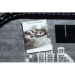 Covor FUN Track covor copii, gri 160x220 cm