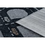 Covor FUN Track covor copii, gri 160x220 cm