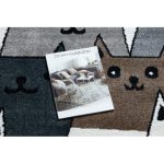 covor FUN Gatti covor copii colorat,pisici, animale 140x190 cm