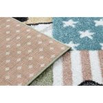 covor FUN Pets pentru copii cu animale, color 80x150 cm