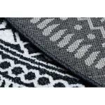 Covor FUN Napkin Cerc, - negru 160 cm