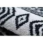 Covor FUN Napkin Cerc, - negru 160 cm