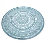covor FUN Napkin  cerc- albastru 160 cm