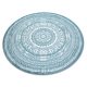 covor FUN Napkin  cerc- albastru 160 cm