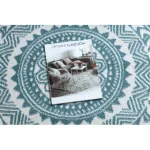 covor FUN Napkin  cerc- albastru 160 cm