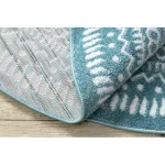 covor FUN Napkin  cerc- albastru 160 cm
