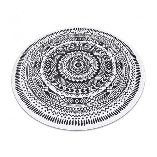 Covor FUN Napkin Cerc, - gri 100 cm