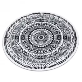 Covor FUN Napkin Cerc, - crem 100 cm
