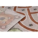 covor FUN Honey covor copii urs, albine bej 180x270 cm