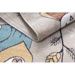 covor FUN Forester covor copii, animale de pádure bej 180x270 cm