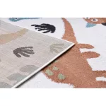 covor FUN Dino pentru copii, Dinozauri  crem 160x220 cm