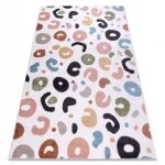 Covor FUN Spots covor copii, crem 160x220 cm