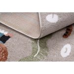 covor FUN Africa covor copii, animale, bej 160x220 cm