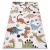 covor FUN Dino pentru copii, Dinozauri  crem 140x190 cm