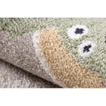 Covor FUN Dino covor copii, bej 140x190 cm