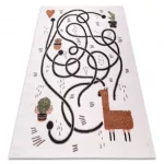 Covor FUN Game covor copii, crem 140x190 cm