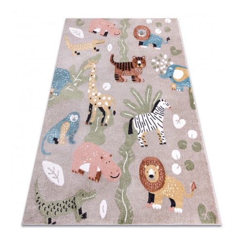covor FUN Africa covor copii, animale bej 140x190 cm