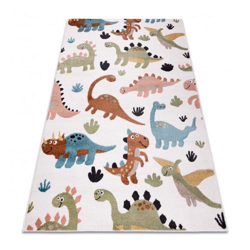 covor FUN Dino pentru copii, Dinozauri  crem 120x170 cm