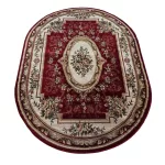  Covor oval Dy. Exclusive 04 N bordo 160 x 220 cm