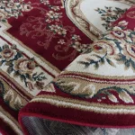  Covor oval Dy. Exclusive 04 N bordo 160 x 220 cm