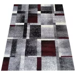  Covor Dy. OTTO 09 gri-roșu 160 x 220 cm