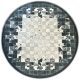  Covor Ber. PORTE 2054 gri 120 x 120 cm