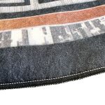  Covor Ber. PORTE 2228 auriu negru 80 x 80 cm