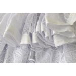  TRD. Perdea gata confecționată Penelope Albă 300x250cm