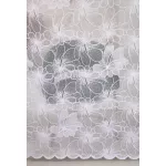 TRD. Perdea gata confecționată Penelope Floare Albă 400x180cm