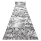  Covor modern COZY 8873 Cracks, cracked concrete - Lână structurală cu două straturi gri închis 80 cm