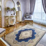 Dy QUM 02 albastru 160 x 230 cm covor