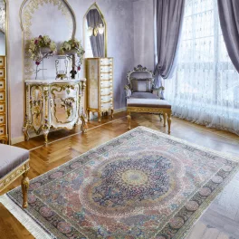 Dy QUM 09 albastru 160 x 230 cm covor