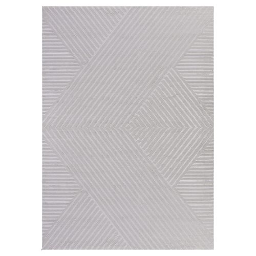  Ay. SAHARA 1115 Covor modern argintiu 80 x 250 cm