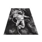 Soho 11 - Kosmonauta - Gri - negru 200 x 290 cm covor